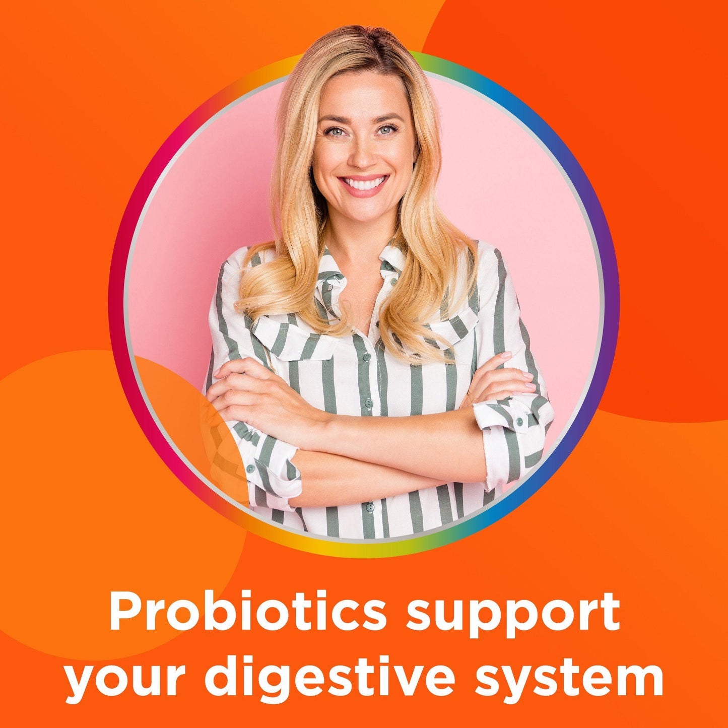 Centrum Immune and Digestive Support Probiotic Supplement Capsules; 50 Count