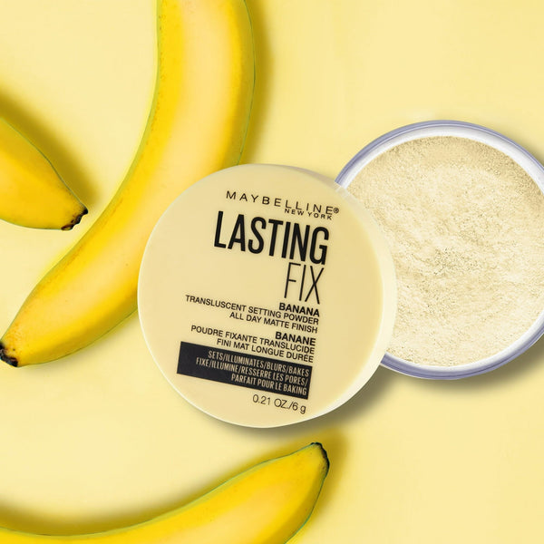 Maybelline Lasting Fix Banana Loose Setting Powder, Translucent, 0.21 oz EasyOptionXY LLC