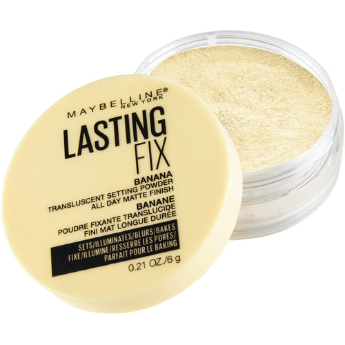Maybelline Lasting Fix Banana Loose Setting Powder, Translucent, 0.21 oz EasyOptionXY LLC