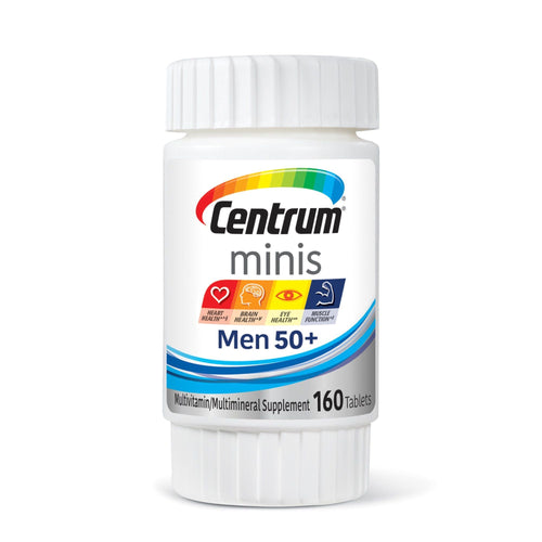 Centrum Silver Multivitamin for Men 50 Plus and Mineral Supplement Tablets; 160 Count EasyOptionXY LLC