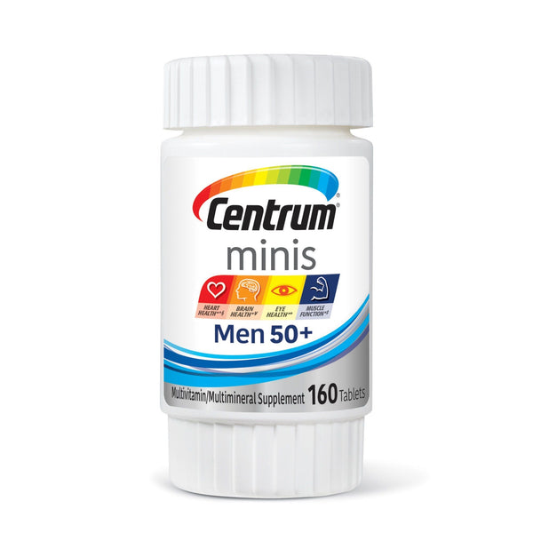 Centrum Silver Multivitamin for Men 50 Plus and Mineral Supplement Tablets; 160 Count EasyOptionXY LLC