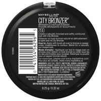 Maybelline City Bronzer Contour Powder Makeup, 200, 0.32 oz EasyOptionXY LLC