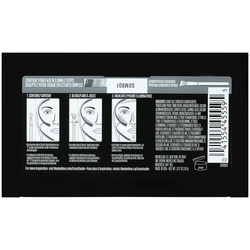 Maybelline Facestudio Master Face Contouring, Light to Medium, 0.35 oz EasyOptionXY LLC
