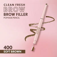 COVERGIRL Clean Fresh Brow Filler Pomade Pencil, Soft Brown 400, .007 oz EasyOptionXY LLC
