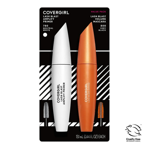 COVERGIRL Lash Blast Volume Mascara & Amplify Eyelash Primer Value Pack EasyOptionXY LLC