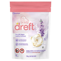 Dreft Laundry Detergent XL Pacs, Lightly Scented, Lavender, HE Compatible, 18 Count EasyOptionXY LLC