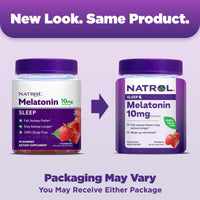 Natrol? Melatonin Gummies, Sleep Support for Adults, Strawberry Flavor, 10mg, 90 Count EasyOptionXY LLC
