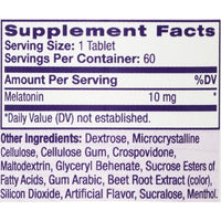 Natrol? Sleep Melatonin Fast Dissolve Tablets, Nighttime Sleep Aid, Strawberry Flavor, 10mg, 60 Count EasyOptionXY LLC