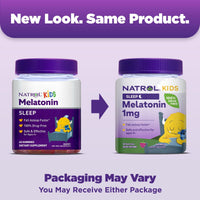 Natrol? Kids Melatonin, Sleep Gummies for Children, Raspberry Flavor, 1mg, 60 Count EasyOptionXY LLC