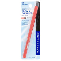Maybelline ExpertWear Brow and Eyeliner Pencil, Velvet Black EasyOptionXY LLC