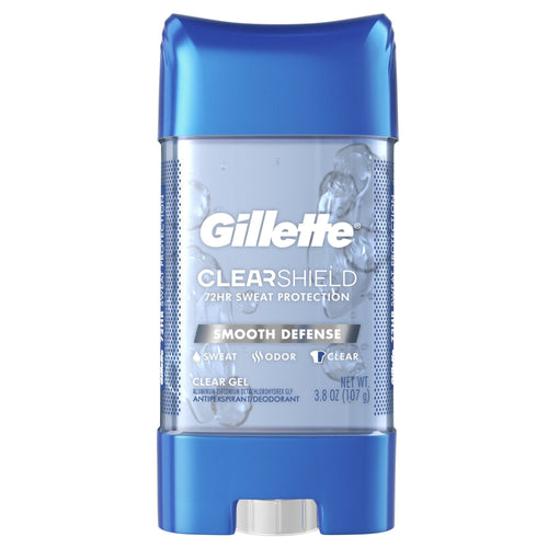 Gillette Antiperspirant and Deodorant for Men; Smooth Defense; 3.8 oz EasyOptionXY LLC