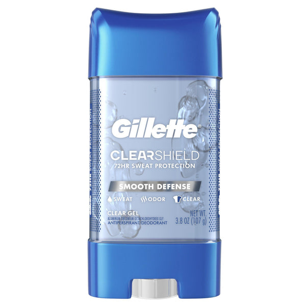 Gillette Antiperspirant and Deodorant for Men; Smooth Defense; 3.8 oz EasyOptionXY LLC