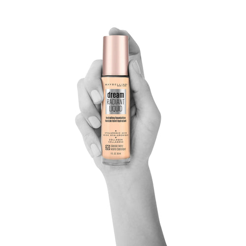 Maybelline Dream Radiant Liquid Foundation Makeup, 20 Classic Ivory, 1 fl oz EasyOptionXY LLC