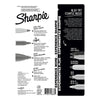 Sharpie Permanent Markers, Multi-Tip Pack, Fine/Ultra Fine/Chisel Tip, Black, 6 Count EasyOptionXY LLC