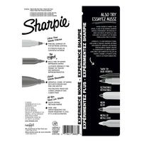 Sharpie Permanent Markers, Multi-Tip Pack, Fine/Ultra Fine/Chisel Tip, Black, 6 Count EasyOptionXY LLC