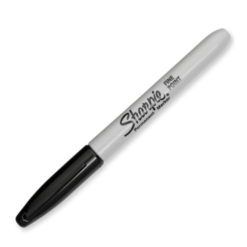Sharpie Permanent Markers, Fine Point, Black, 2 Count EasyOptionXY LLC