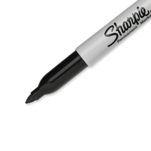 Sharpie Permanent Markers, Fine Point, Black, 12 Count EasyOptionXY LLC