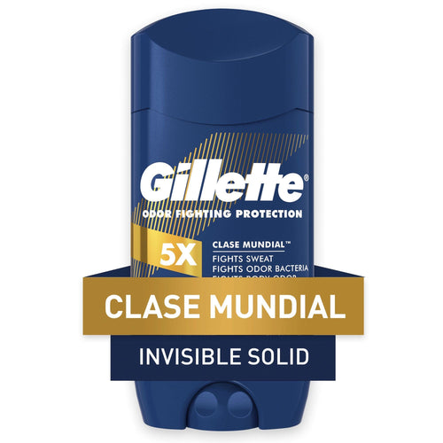 Gillette Antiperspirant Deodorant for Men; Clase Mundial; 3.4 oz EasyOptionXY LLC