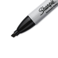 Sharpie Permanent Markers, Chisel Tip, Black, 2 Count EasyOptionXY LLC