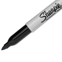 Sharpie Permanent Markers, Fine Point, Black, 12 Count EasyOptionXY LLC