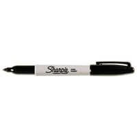 Sharpie Permanent Markers, Fine Point, Black, 12 Count EasyOptionXY LLC