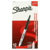 Sharpie Retractable Permanent Markers, Ultra Fine Tip, Black, 12 Count EasyOptionXY LLC