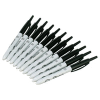 Sharpie Retractable Permanent Markers, Ultra Fine Tip, Black, 12 Count EasyOptionXY LLC