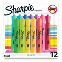 Sharpie Tank Highlighters, Assorted, Pack of 12 EasyOptionXY LLC