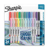 Sharpie Permanent Mystic Gem Markers, Ultra-Fine Point, Assorted, 24 Count EasyOptionXY LLC