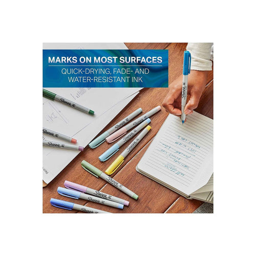 Sharpie Permanent Mystic Gem Markers, Ultra-Fine Point, Assorted, 24 Count EasyOptionXY LLC