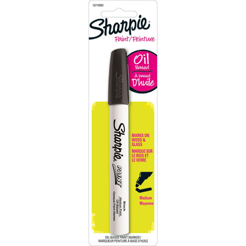 Sharpie Oil-Based Paint Marker, Medium Tip, Black EasyOptionXY LLC