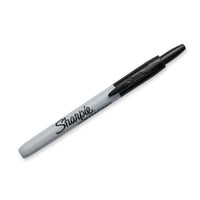 Sharpie Retractable Permanent Markers, Fine Point, Black, 2 Count EasyOptionXY LLC