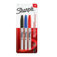 Sharpie Assorted Fine Point Permanent Marker 3 markers EasyOptionXY LLC
