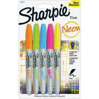 Sharpie, SAN1860443, Fine Neon Permanent Markers EasyOptionXY LLC