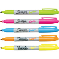 Sharpie, SAN1860443, Fine Neon Permanent Markers EasyOptionXY LLC