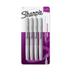 Sharpie Metallic Permanent Marker, Metallic Silver, 4/Pack EasyOptionXY LLC