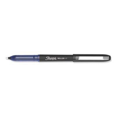 Sharpie Rollerball Pen, Arrow Point (0.7mm) Pen for Bold Lines, Blue Ink, 12 Count EasyOptionXY LLC
