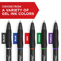 Sharpie S-Gel Gel Pens, Medium Point (0.7mm), Black, 8 Count EasyOptionXY LLC