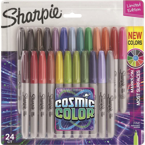Sharpie Cosmic Colors Marker Sets, 24-Markers, Fine EasyOptionXY LLC