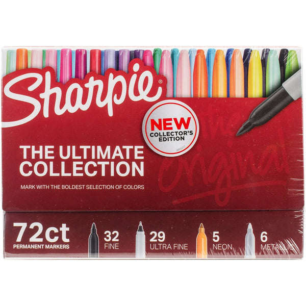 Sharpie Ultimate Pack Markers 72/Pkg-Original, Assorted Colors & Tips EasyOptionXY LLC