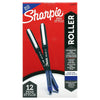 Sharpie Rollerball Pen, Needle Point (0.5mm) Precision Pen, Blue Ink, 12 Count EasyOptionXY LLC