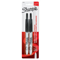 Sharpie Retractable Permanent Markers, Ultra Fine Tip, 2 Count EasyOptionXY LLC