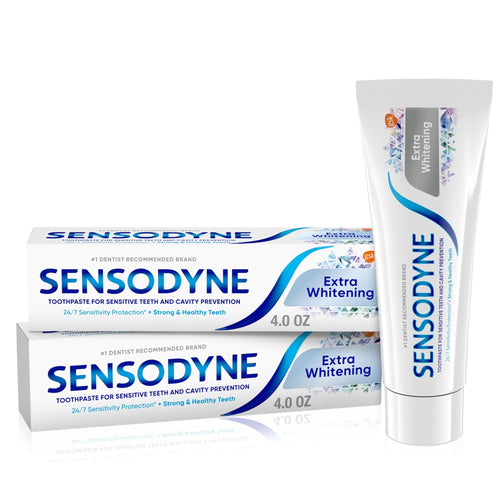 Sensodyne Extra Whitening Sensitive Toothpaste; 4 oz; 2 Pack EasyOptionXY LLC