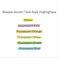 Sharpie Accent Tank Style Highlighter, Chisel Tip, Orange, 12 Count EasyOptionXY LLC