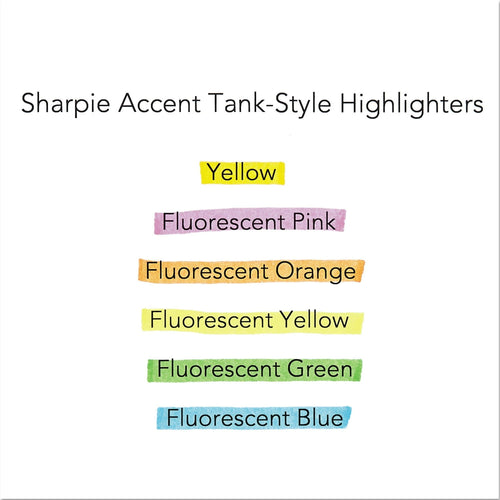 Sharpie Accent Tank Style Highlighter, Chisel Tip, Orange, 12 Count EasyOptionXY LLC