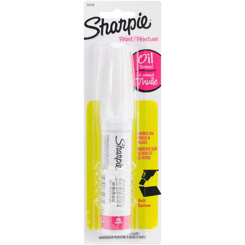 Sharpie Bold Point Oil Based Poster Paint Marker&#44; White EasyOptionXY LLC