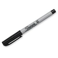 Sharpie Permanent Markers, Ultra Fine Point, Black, 5 Count EasyOptionXY LLC