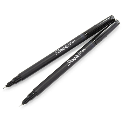 Sharpie Felt Tip Pens, Fine Point (0.4mm), Black, 8 Count EasyOptionXY LLC