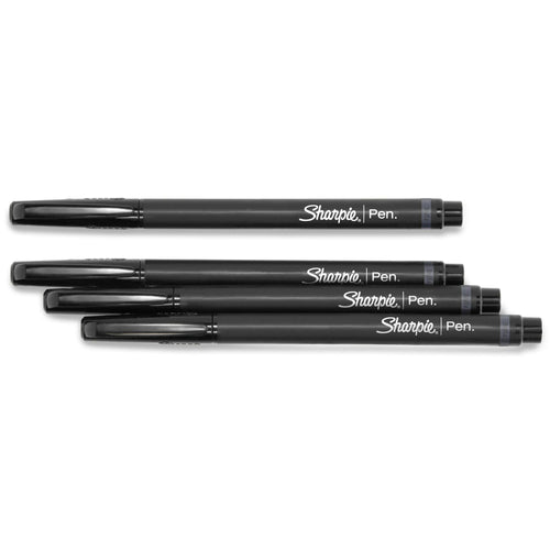 Sharpie Felt Tip Pens, Fine Point (0.4mm), Black, 8 Count EasyOptionXY LLC