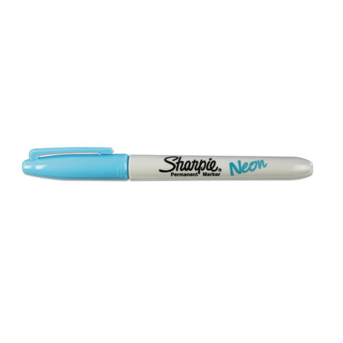 Sharpie Fine Point Neon Marker, Blue EasyOptionXY LLC